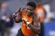 INDIANAPOLIS, IN - FEBRUARY 26: Wide receiver Kendall Wright of Baylor runs a drill during the 2012 NFL Combine at Lucas Oil Stadium on February 26, 2012 in Indianapolis, Indiana. (Photo by Joe Robbins/Getty Images)