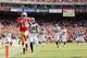 Running one of two returns on the day for a game-changing touchdown.