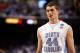 GREENSBORO, NC - MARCH 16: Tyler Zeller #44 of the North Carolina Tar Heels looks on against the Vermont Catamounts during the second round of the 2012 NCAA Men's Basketball Tournament at Greensboro Coliseum on March 16, 2012 in Greensboro, North Carolina. (Photo by Mike Ehrmann/Getty Images)