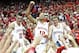 BLOOMINGTON, IN - DECEMBER 10: Will Sheehey #10,Verdell Jones III #12 and Jordan Hulls #1 of the Indiana Hoosiers celebrate after Indiana beat the Kentucky Wildcats 73-72 in the game at Assembly Hall on December 10, 2011 in Bloomington, Indiana. (Photo by Andy Lyons/Getty Images)