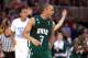 ST. LOUIS, MO - MARCH 23: Walter Offutt #3 of the Ohio Bobcats reacts in the second half against the North Carolina Tar Heels during the 2012 NCAA Men's Basketball Midwest Regional Semifinal at Edward Jones Dome on March 23, 2012 in St. Louis, Missouri. (Photo by Andy Lyons/Getty Images)