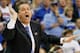 ATLANTA, GA - MARCH 25: Head coach John Calipari of the Kentucky Wildcats reacts in the first half against the Baylor Bears during the 2012 NCAA Men's Basketball South Regional Final at the Georgia Dome on March 25, 2012 in Atlanta, Georgia. (Photo by Kevin C. Cox/Getty Images)
