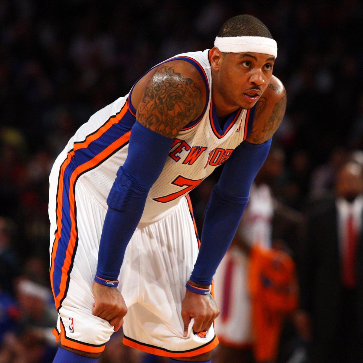 NBA Rumors Why Carmelo Anthony Doesn't Deserve to Play for Team USA