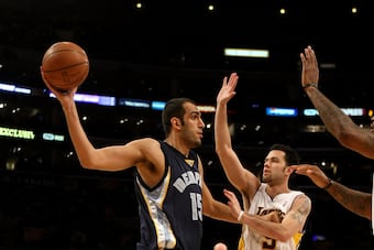 Hamed Haddadi has impressed off the bench so far tonight.