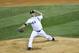 CHICAGO, IL - SEPTEMBER 23: Starting pitcher John Danks #50 of the Chicago White Sox delivers during the third inning against the Kansas City Royals at U. S. Cellular Field on September 24, 2011 in Chicago, Illinois. (Photo by Brian Kersey/Getty Images)