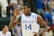 ATLANTA, GA - MARCH 25: Michael Kidd-Gilchrist #14 of the Kentucky Wildcats clelebrates a three-pointer against the Baylor Bears in the first half during the 2012 NCAA Men's Basketball South Regional Final at the Georgia Dome on March 25, 2012 in Atlanta, Georgia. (Photo by Kevin C. Cox/Getty Images)