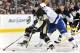 Evgeni Malkin sits ten points ahead of Steve Stamkos for the Art Ross Trophy with seven games remaining.