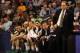 PHOENIX, AZ - MARCH 22: Head coach Tom Izzo of the Michigan State Spartans reacts as the Spartans take on the Louisville Cardinals during the 2012 NCAA Men's Basketball West Regional Semifinal game at US Airways Center on March 22, 2012 in Phoenix, Arizona. (Photo by Jamie Squire/Getty Images)