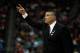 PITTSBURGH, PA - MARCH 15: Head coach Frank Martin of the Kansas State Wildcats reacts against the Southern Miss Golden Eagles during the second round of the 2012 NCAA Men's Basketball Tournament at Consol Energy Center on March 15, 2012 in Pittsburgh, Pennsylvania. (Photo by Jared Wickerham/Getty Images)