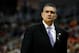 PITTSBURGH, PA - MARCH 17: Fead coach Frank Martin of the Kansas State Wildcats looks on in the first half against the Syracuse Orange during the third round of the 2012 NCAA Men's Basketball Tournament at Consol Energy Center on March 17, 2012 in Pittsburgh, Pennsylvania. (Photo by Jared Wickerham/Getty Images)