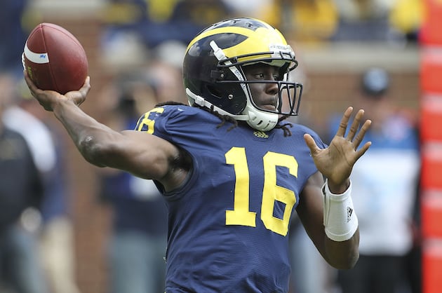 Big Ten Football Morning Coffee: No More 'Bad Denard' Robinson?