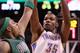 BOSTON, MA - JANUARY 16: Kevin Durant #35 of the Oklahoma City Thunder takes a shot as Paul Pierce #34 of the Boston Celtics defends on January 16, 2012 at TD Garden in Boston, Massachusetts. The Oklahoma City Thunder defeated the Boston Celtics 97-88. NOTE TO USER: User expressly acknowledges and agrees that, by downloading and or using this photograph, User is consenting to the terms and conditions of the Getty Images License Agreement. (Photo by Elsa/Getty Images)