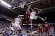 LEXINGTON, KY - DECEMBER 31: Marquis Teague #25 of the Kentucky Wildcats shoots the ball while defended by Gorgui Dieng #10 of the Louisville Cardinals during the game at Rupp Arena on December 31, 2011 in Lexington, Kentucky. (Photo by Andy Lyons/Getty Images)