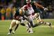WACO, TX - NOVEMBER 19: Terrance Ganaway #24 of the Baylor Bears runs during a game against the Oklahoma Sooners at Floyd Casey Stadium on November 19, 2011 in Waco, Texas. (Photo by Sarah Glenn/Getty Images)
