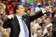 ATLANTA, GA - MARCH 25: Head coach John Calipari of the Kentucky Wildcats reacts against the Baylor Bears during the 2012 NCAA Men's Basketball South Regional Final at the Georgia Dome on March 25, 2012 in Atlanta, Georgia. (Photo by Kevin C. Cox/Getty Images)