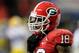 ATLANTA, GA - DECEMBER 03: Bacarri Rambo #18 of the Georgia Bulldogs against the LSU Tigers during the 2011 SEC Championship Game at Georgia Dome on December 3, 2011 in Atlanta, Georgia. (Photo by Kevin C. Cox/Getty Images)