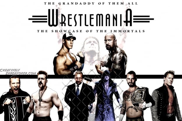 WrestleMania 28: Deciding the Order of the Matches at the Event