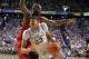 LEXINGTON, KY - DECEMBER 31: Anthony Davis #23 of the Kentucky Wildcats dribbles the ball during 69-62 win over the Louisville Cardinals at Rupp Arena on December 31, 2011 in Lexington, Kentucky. (Photo by Andy Lyons/Getty Images)