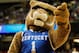 ATLANTA, GA - MARCH 25: The Kentucky Wildcats mascot performs during their game against the Baylor Bears during the 2012 NCAA Men's Basketball South Regional Final at the Georgia Dome on March 25, 2012 in Atlanta, Georgia. (Photo by Streeter Lecka/Getty Images)