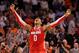 Jared Sullinger celebrates after Ohio State's 77-70 win over Syracuse to advance to the Final Four.