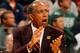 INDIANAPOLIS - MARCH 12: Head coach Tubby Smith of the Minnesota Golden Gophers reacts to a play against the Michigan State Spartans during their quarterfinal game in the Big Ten Men's Basketball Tournament at Conseco Fieldhouse on March 12, 2010 in Indianapolis, Indiana. (Photo by Jonathan Daniel/Getty Images)