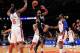 Amar'e Stoudemire admires a layup.