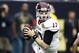 HOUSTON - DECEMBER 31: Quarterback Ryan Tannehill #17 of Texas A&M Aggies rolls out looking for a receiver against Northwestern Wildcats at Reliant Stadium on December 31, 2011 in Houston, Texas. (Photo by Bob Levey/Getty Images)
