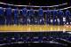 MIAMI, FL - JANUARY 21: The Philadelphia 76ers line up during a game against the Miami Heat at American Airlines Arena on January 21, 2012 in Miami, Florida. NOTE TO USER: User expressly acknowledges and agrees that, by downloading and/or using this Photograph, User is consenting to the terms and conditions of the Getty Images License Agreement. (Photo by Mike Ehrmann/Getty Images)