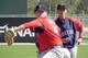 Bailey throws earlier in camp. Photo by fenwaynation.com