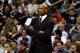 NEWARK, NJ - MARCH 19: Byron Scott of the Cleveland Cavaliers coaches against the New Jersey Nets at Prudential Center on March 19, 2012 in Newark, New Jersey. NOTE TO USER: User expressly acknowledges and agrees that, by downloading and or using this photograph, User is consenting to the terms and conditions of the Getty Images License Agreement. (Photo by Chris Chambers/Getty Images)
