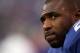 EAST RUTHERFORD, NJ - JANUARY 08: Brandon Jacobs #27 of the New York Giants looks on against the Atlanta Falcons during their NFC Wild Card Playoff game at MetLife Stadium on January 8, 2012 in East Rutherford, New Jersey. (Photo by Nick Laham/Getty Images)
