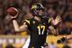 TEMPE, AZ - SEPTEMBER 09: Quarterback Brock Osweiler #17 of the Arizona State Sun Devils throws a 12 yard touchdown against the Missouri Tigers during the first quarter of the college football game at Sun Devil Stadium on September 9, 2011 in Tempe, Arizona. (Photo by Christian Petersen/Getty Images)