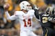 COLUMBIA, MO - NOVEMBER 12: Quarterback David Ash #14 of the Texas Longhorns passes during the game against the Missouri Tigers on November 12, 2011 at Faurot Field/Memorial Stadium in Columbia, Missouri. (Photo by Jamie Squire/Getty Images)