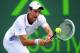 KEY BISCAYNE, FL - APRIL 01: Novak Djokovic of Serbia in action during the men's singles final against Andy Murray of Great Britain on day 14 of the Sony Ericsson Open at Crandon Park Tennis Center on April 1, 2012 in Key Biscayne, Florida. (Photo by Michael Regan/Getty Images)