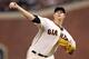 SAN FRANCISCO, CA - SEPTEMBER 13: Matt Cain #18 of the San Francisco Giants pitches against the San Diego Padres at AT&T Park on September 13, 2011 in San Francisco, California. (Photo by Ezra Shaw/Getty Images)