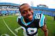 CHARLOTTE, NC - DECEMBER 24: Jonathan Stewart #28 of the Carolina Panthers celebrates after the game against the Tampa Bay Buccaneers at Bank of America Stadium on December 24, 2011 in Charlotte, North Carolina (Photo by Scott Cunningham/Getty Images)