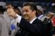 NEW ORLEANS, LA - APRIL 02: Head coach John Calipari celebrates after the Wildcats defeat the Kansas Jayhawks 67-59 in the National Championship Game of the 2012 NCAA Division I Men's Basketball Tournament at the Mercedes-Benz Superdome on April 2, 2012 in New Orleans, Louisiana. (Photo by Jeff Gross/Getty Images)