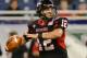 DETROIT, MI - DECEMBER 02: Chandler Harnish #12 of the Northern Illinois Huskies throws a pass in the first quarter of the MAC Championship game against the Ohio Bobcats at Ford Field on December 2, 2011 in Detroit, Michigan. The Huskies defeated the Bobcats 23-20. (Photo by Mark A. Cunningham/Getty Images)