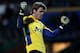 BLACKBURN, ENGLAND - APRIL 02: David de Gea of Manchester United celebrates during the Barclays Premier League match between Blackburn Rovers and Manchester United at Ewood Park on April 2, 2012 in Blackburn, England. (Photo by Alex Livesey/Getty Images)