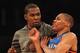 LOS ANGELES, CA - MARCH 29: Russell Westbrook #0 and Kevin Durant #35 of the Oklahoma City Thunder celebrates a last second three pointer at the end of the third quarter during a 102-93 win over the Los Angeles Lakers at Staples Center on March 29, 2012 in Los Angeles, California. NOTE TO USER: User expressly acknowledges and agrees that, by downloading and or using this photograph, User is consenting to the terms and conditions of the Getty Images License Agreement. (Photo by Harry How/Getty Images)