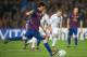 BARCELONA, SPAIN - APRIL 03: Lionel Messi of Barcelona shoots score from the penalty spot during the UEFA Champions League quarter-final second leg match between FC Barcelona and AC Milan at the Camp Nou stadium on April 3, 2012 in Barcelona, Spain. (Photo by Manuel Queimadelos Alonso/Getty Images)