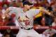 Cardinals pitcher Adam Wainwright racked up 39 victories and 425 strikeouts for the 2009-10 seasons.