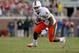 TALLAHASSEE, FL - NOVEMBER 12: Lamar Miller #6 of the Miami Hurricanes rushes during a game against the Florida State Seminoles at Doak Campbell Stadium on November 12, 2011 in Tallahassee, Florida. (Photo by Mike Ehrmann/Getty Images)