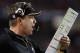 ATLANTA, GA - DECEMBER 27: Head coach Sean Payton of the New Orleans Saints calls a play during the second half during the game against the Atlanta Falcons at the Georgia Dome on December 27, 2010 in Atlanta, Georgia. (Photo by Scott Halleran/Getty Images)
