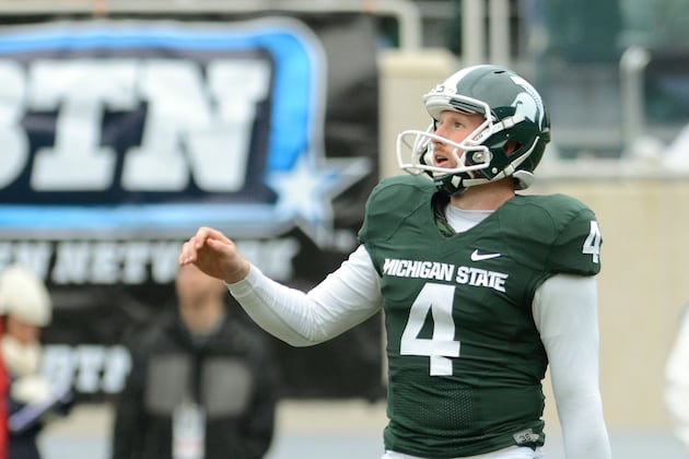 michigan state football 2012 top kickers on the depth michigan state football depth chart 2011