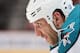 GLENDALE, AZ - MARCH 10: Ryane Clowe #29 of the San Jose Sharks during the NHL game against the Phoenix Coyotes at Jobing.com Arena on March 10, 2012 in Glendale, Arizona. The Coyotes defeated the Sharks 3-0. (Photo by Christian Petersen/Getty Images)