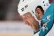 Ryane Clowe's interference from the bench went uncalled as the Sharks beat the Kings 6-5 in a shootout on Thursday night.