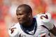 KANSAS CITY - SEPTEMBER 28: Champ Bailey #24 of the Denver Broncos looks on the field before the game against the Kansas City Chiefs on September 28, 2008 at Arrowhead Stadium in Kansas City, Missouri. The Chiefs defeated the Broncos 33-19. (Photo by: Jamie Squire/Getty Images)