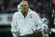 IRVING, TX - DECEMBER 21: Special teams coach Joe Avezzano of the Dallas Cowboys looks on against the Philadelphia Eagles at Texas Stadium on December 21, 2002 in Irving, Texas. The Eagles defeated the Cowboys 27-3. (Photo by Ronald Martinez/Getty Images)