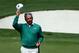 AUGUSTA, GA - APRIL 06: Fred Couples of the United States gestures after sinking a birdie putt on 15th hole during the second round of the 2012 Masters Tournament at Augusta National Golf Club on April 6, 2012 in Augusta, Georgia. (Photo by Andrew Redington/Getty Images)